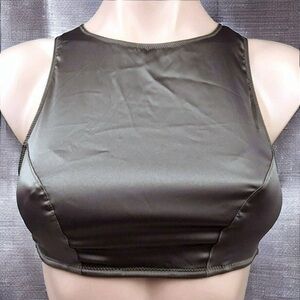 Victoria's Secret Olive Green High-Neck Sports Bra